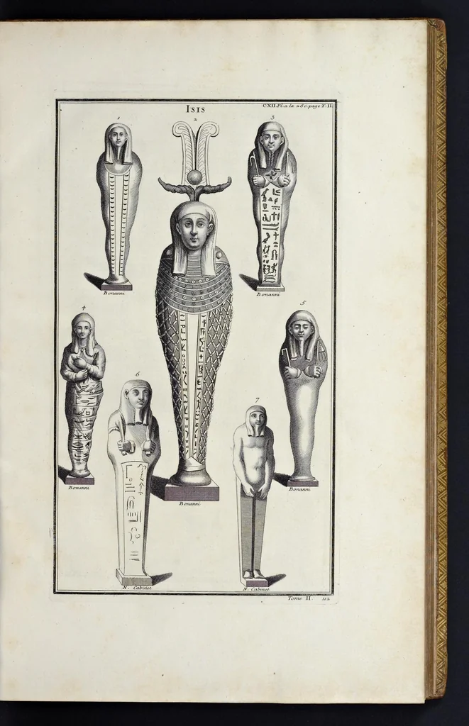 An illustration from L'antiquité expliquée et représentée en figures ..., 1719, leaf 38