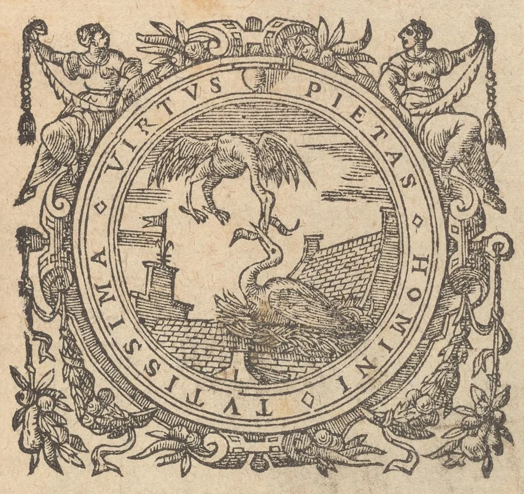 An illustration from De rebus Peruanis, R[everend]i P[atris] Dieghi de Torres, Societatis Iesu Presbyte[ri] commentarius, 1604, leaf 6