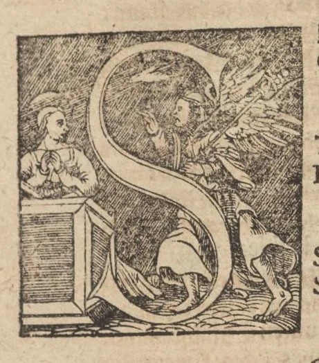 An illustration from Itinerarium Sacrae Scripturae, das ist, Ein Reisebuch uber die gantze heilige Schrifft in zwey Bücher getheilet : der erste Theil begreifft alle Reisen der lieben Patriarchen, Richter, Könige, Propheten, Fürsten, etc. nach deutschen Meilen ausgerechnet vnnd die Ländere Städte, Wasser, Berg vnd Thal, deren in heiliger Schrifft gedacht wird, nach aller Gelegenheit und Gestalt beschrieben ... der ander gehet auff das Newe Testament vnd zeiget an wie die Jungfraw Maria, Joseph, die Weisen aus Morgenland, der Herr Jesus Christus vnd die lieben Apostel gereiset haben ... : zuuor gemehret mit einem Büchlein De Monetis et Mensuris, darin alle Silbern vnd Goldmüntze, auch Korn vnd Weinmass, deren in heiliger Schrifft gedacht, nach Notturfft erkleret werden : jetzt aber auffs newe durch den Autoren selbst mit Fleiss vbersehen ... gemehret vnd gebessert, insonderheit aber mit einer feinen nützlichen Erklerung dess Buchs Josua, 1597, leaf 19