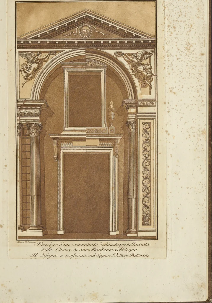 An illustration from Raccolta di disegni originali di Mauro Tesi : estratti da diverse collezioni, 1787, leaf 26
