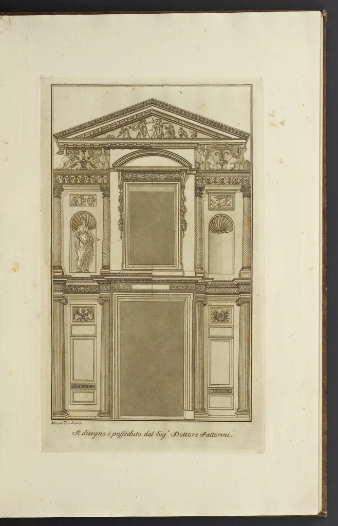 An illustration from Raccolta di disegni originali di Mauro Tesi : estratti da diverse collezioni, 1787, leaf 30