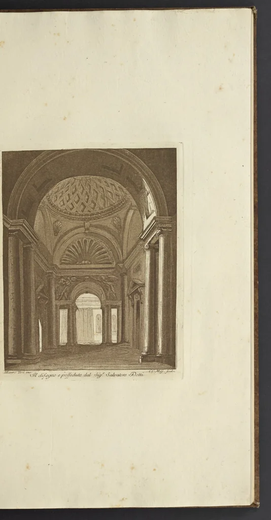 An illustration from Raccolta di disegni originali di Mauro Tesi : estratti da diverse collezioni, 1787, leaf 36