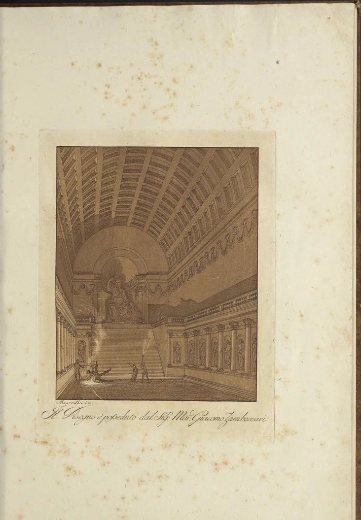 An illustration from Raccolta di disegni originali di Mauro Tesi : estratti da diverse collezioni, 1787, leaf 42