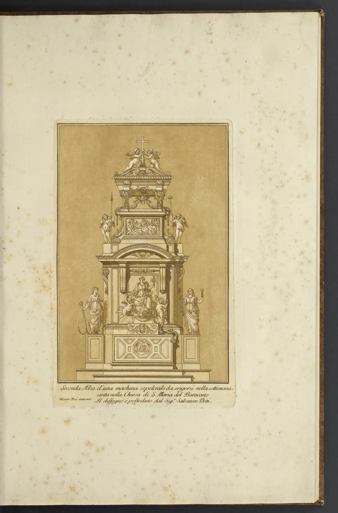 An illustration from Raccolta di disegni originali di Mauro Tesi : estratti da diverse collezioni, 1787, leaf 48
