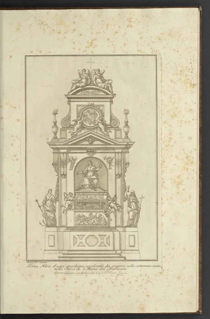 An illustration from Raccolta di disegni originali di Mauro Tesi : estratti da diverse collezioni, 1787, leaf 50