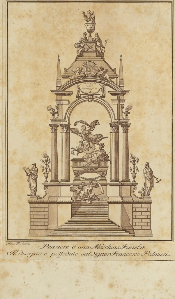 An illustration from Raccolta di disegni originali di Mauro Tesi : estratti da diverse collezioni, 1787, leaf 52