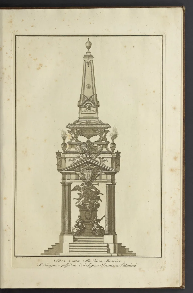 An illustration from Raccolta di disegni originali di Mauro Tesi : estratti da diverse collezioni, 1787, leaf 56