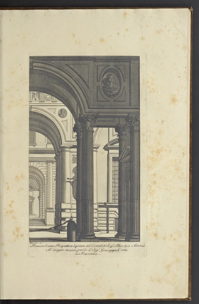 An illustration from Raccolta di disegni originali di Mauro Tesi : estratti da diverse collezioni, 1787, leaf 76