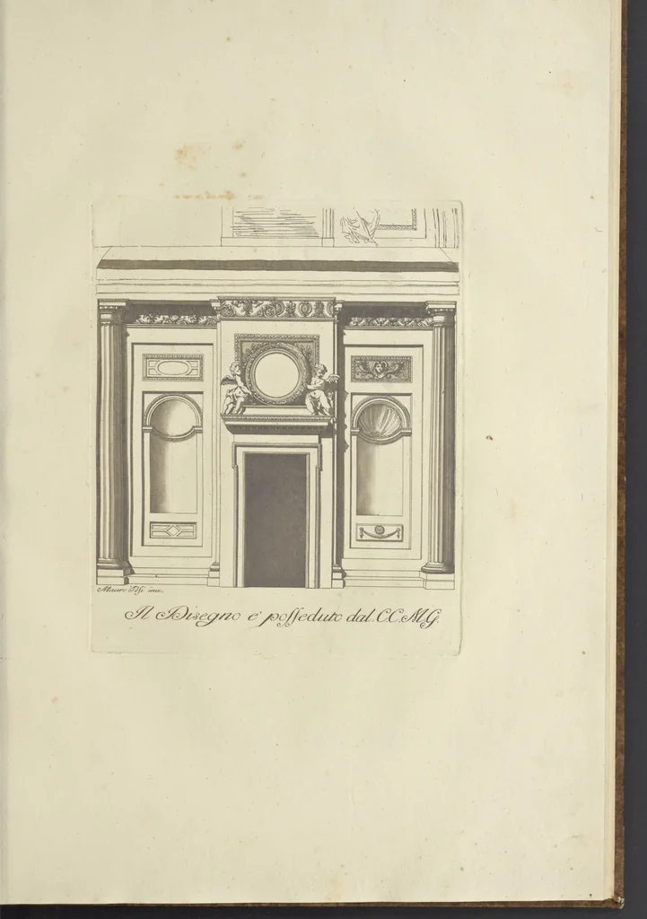 An illustration from Raccolta di disegni originali di Mauro Tesi : estratti da diverse collezioni, 1787, leaf 80