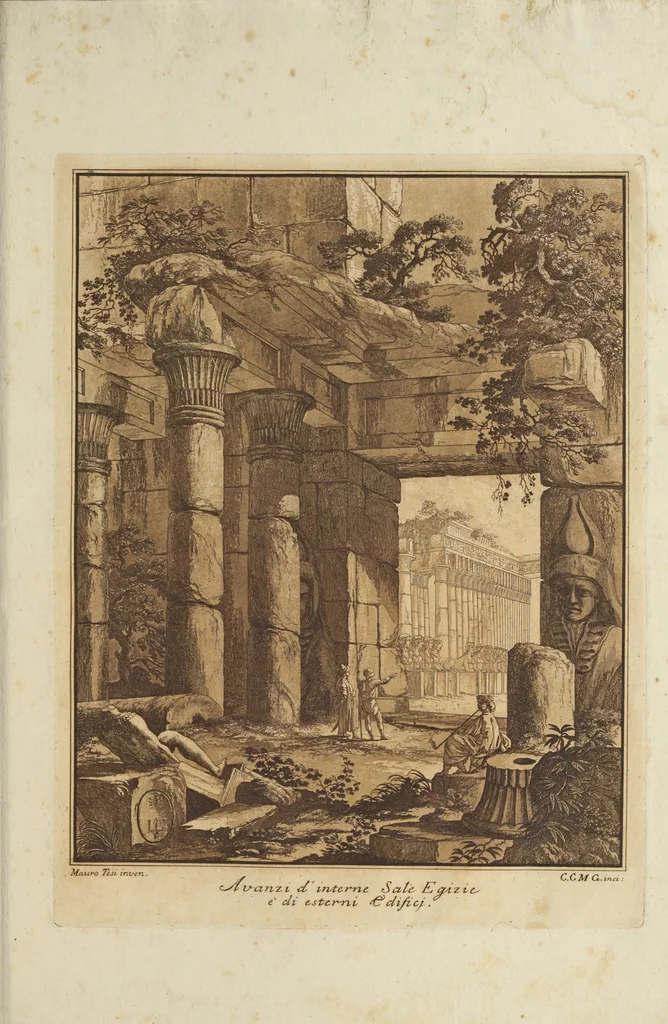 An illustration from Raccolta di disegni originali di Mauro Tesi : estratti da diverse collezioni, 1787, leaf 86