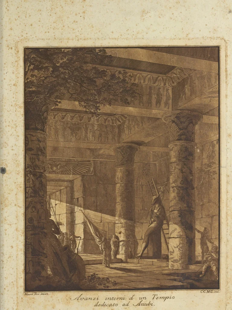 An illustration from Raccolta di disegni originali di Mauro Tesi : estratti da diverse collezioni, 1787, leaf 88