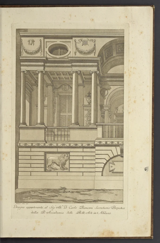 An illustration from Raccolta di disegni originali di Mauro Tesi : estratti da diverse collezioni, 1787, leaf 94