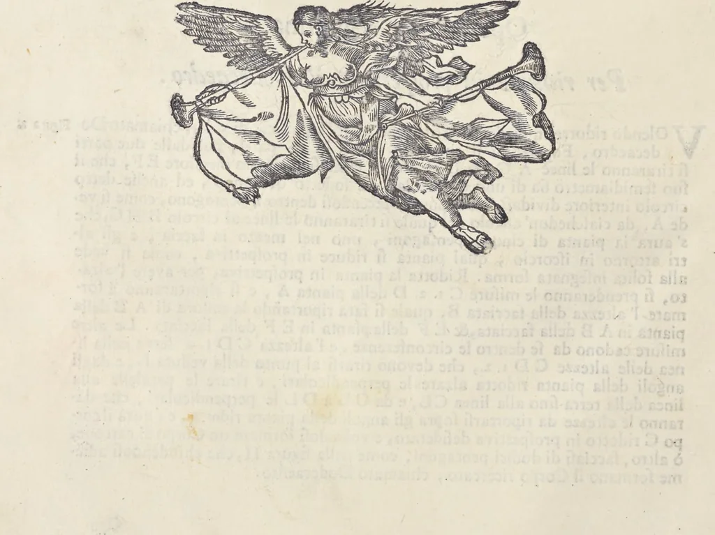 An illustration from L'architettura civile : preparata sú la geometria, e ridotta alle prospettive : considerazioni pratiche, 1711, leaf 215