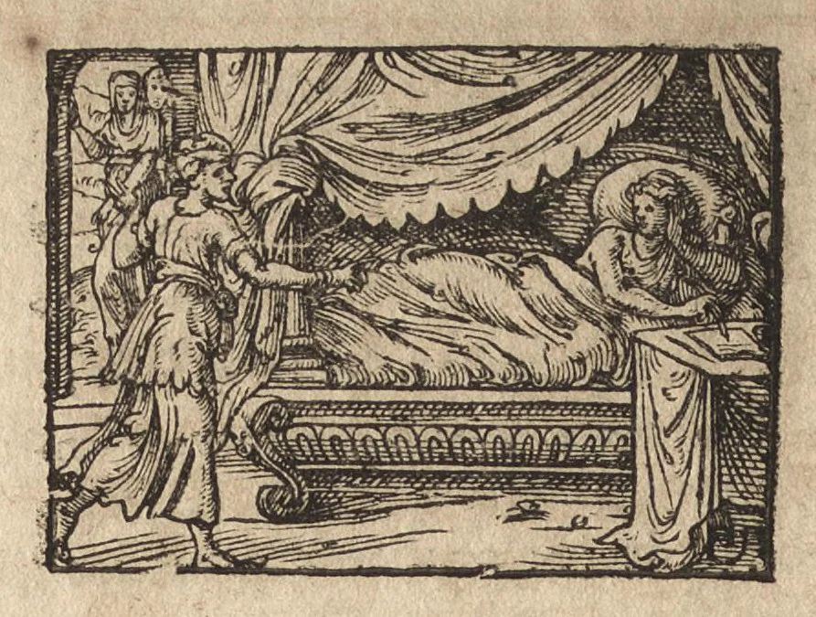 An illustration from Des decorations funebres : ou il est amplement traité des tentures, des lumieres, des mausolées, catafalques, inscriptions & autres ornemens funebres; avec tout ce qui s'est fait de plus considerable depuis plus d'un siecle, pour les papes, empereurs, rois, reines, cardinaux, princes, prelats, sçavans & personnes illustres en naissance, vertu & dignité, 1683, leaf 157