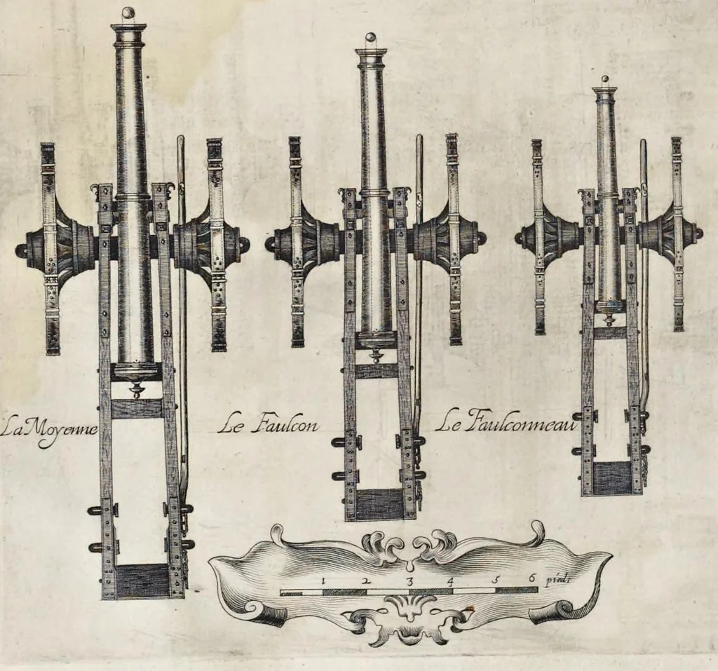 An illustration from La fortification demonstree et reduicte en art, 1620, leaf 19