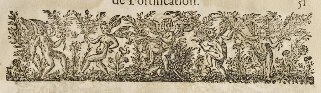 An illustration from La fortification demonstree et reduicte en art, 1620, leaf 70