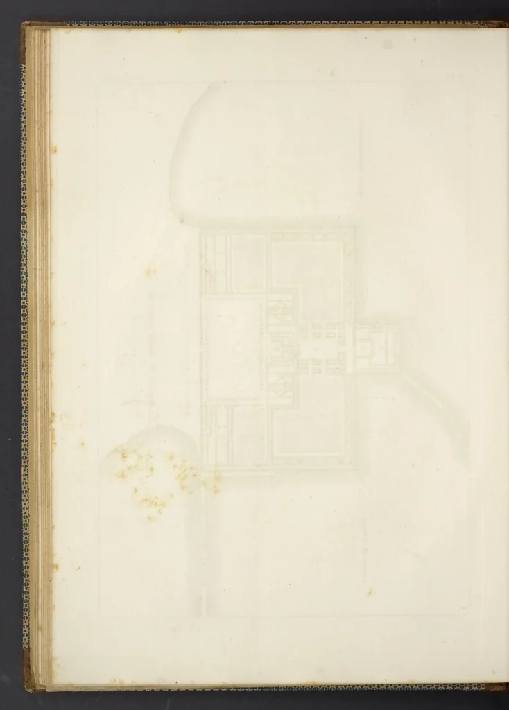 An illustration from L'architettura antica descritta e dimostrata coi monumenti ... : opera divisa in tre sezioni risguardanti la storia, la teorica, e le pratiche dell' architettura egiziana, greca e romana, 1830, leaf 39