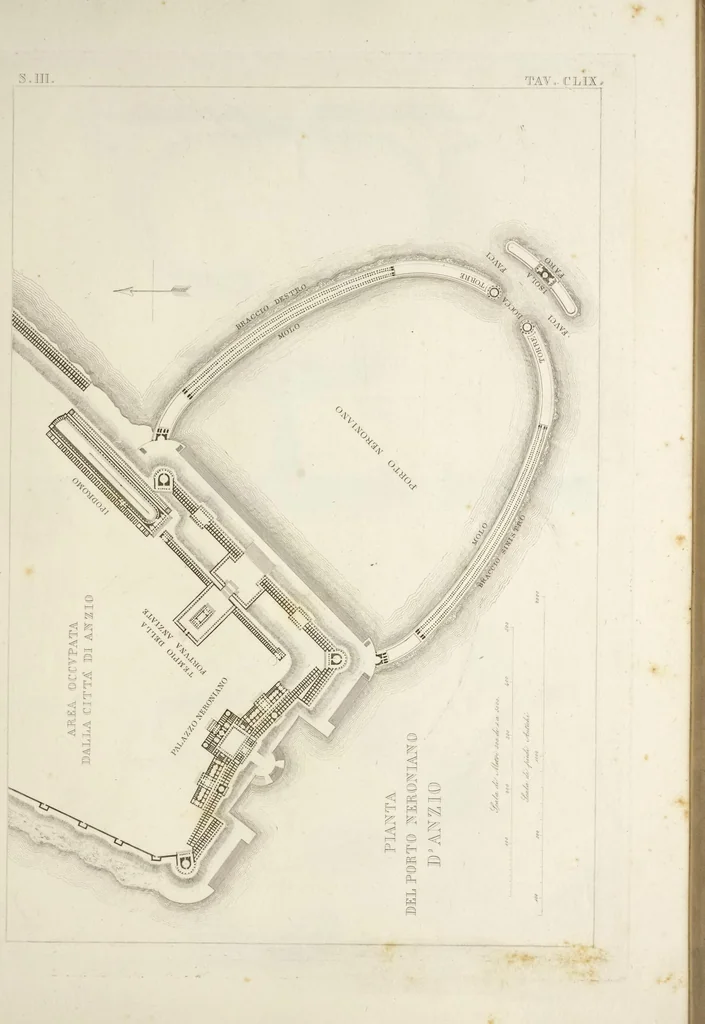 An illustration from L'architettura antica descritta e dimostrata coi monumenti ... : opera divisa in tre sezioni risguardanti la storia, la teorica, e le pratiche dell' architettura egiziana, greca e romana, 1830, leaf 88