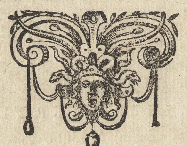 An illustration from Ivsti LipsI De crvce libri tres : ad sacram profanámque historiam utiles : vnà cum notis, 1594, leaf 19