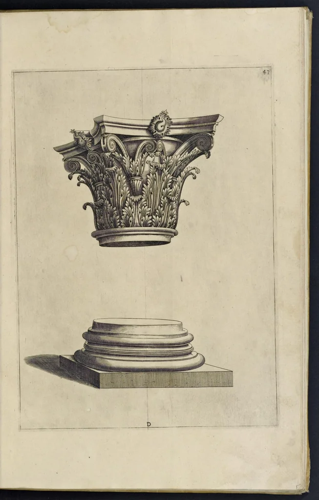 An illustration from La pratica di prospettiua del Caualiere Lorenzo Sirigatti : al Sermo. Ferdinando Medici granduca di Toscana, 1596, leaf 106