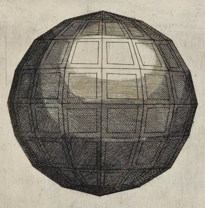 An illustration from La pratica di prospettiua del Caualiere Lorenzo Sirigatti : al Sermo. Ferdinando Medici granduca di Toscana, 1596, leaf 120