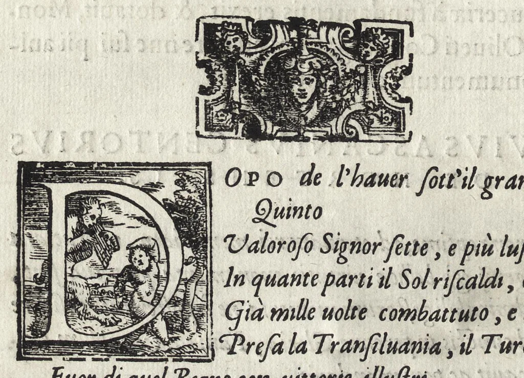 An illustration from Commentarii della gverra di Transilvania, 1565, leaf 15