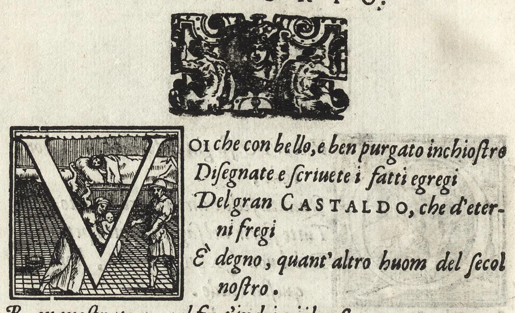 An illustration from Commentarii della gverra di Transilvania, 1565, leaf 17