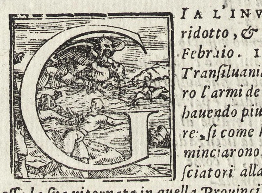 An illustration from Commentarii della gverra di Transilvania, 1565, leaf 289