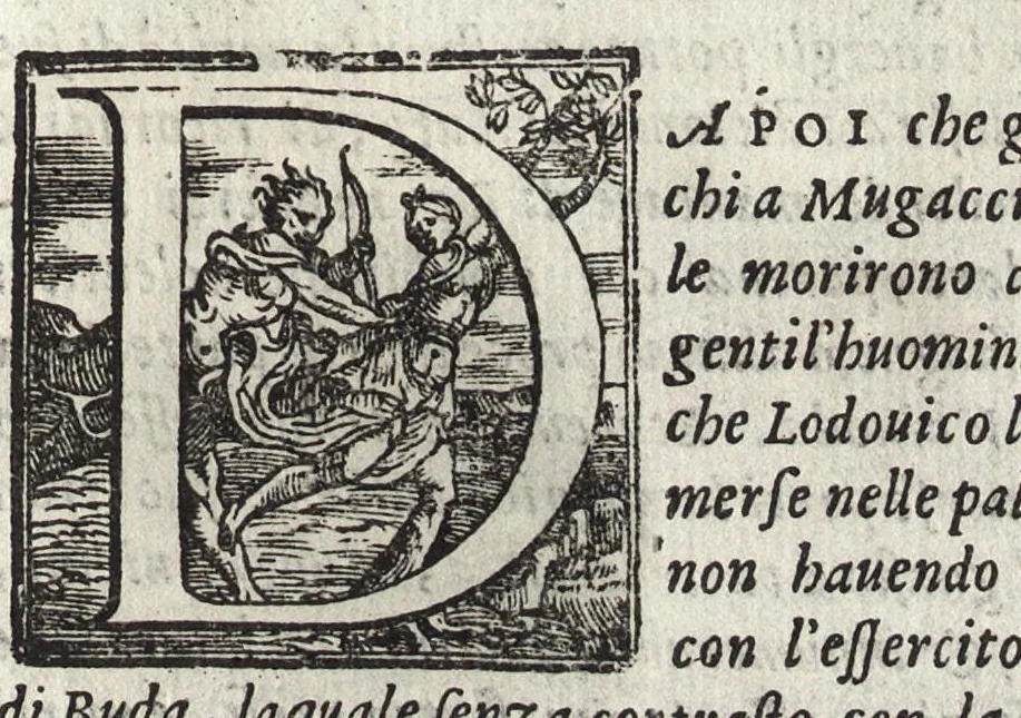 An illustration from Commentarii della gverra di Transilvania, 1565, leaf 44