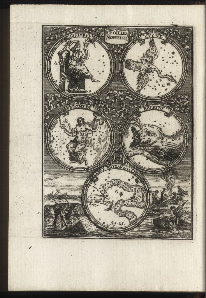 An illustration from Description de l'univers : contenant les differents systemes du monde, les cartes generales & particulieres de la geographie ancienne & moderne, les plans & les profils des principales villes & des autres lieux plus considerables de la Terre : avec les portraits des souverains qui y commandent, leurs blasons, titres & livrées : et les moeurs, religions, gouvernemens & divers habillemens de chaque nation, 1685, leaf 167