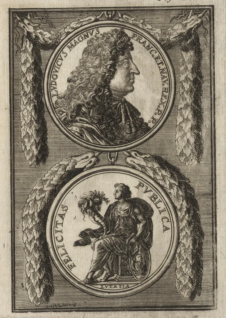 An illustration from Description de l'univers : contenant les differents systemes du monde, les cartes generales & particulieres de la geographie ancienne & moderne, les plans & les profils des principales villes & des autres lieux plus considerables de la Terre : avec les portraits des souverains qui y commandent, leurs blasons, titres & livrées : et les moeurs, religions, gouvernemens & divers habillemens de chaque nation, 1685, leaf 272