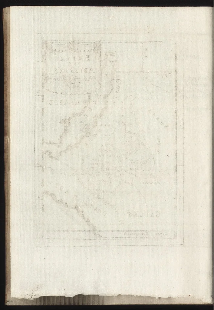 An illustration from Description de l'univers : contenant les differents systemes du monde, les cartes generales & particulieres de la geographie ancienne & moderne, les plans & les profils des principales villes & des autres lieux plus considerables de la Terre : avec les portraits des souverains qui y commandent, leurs blasons, titres & livrées : et les moeurs, religions, gouvernemens & divers habillemens de chaque nation, 1685, leaf 309