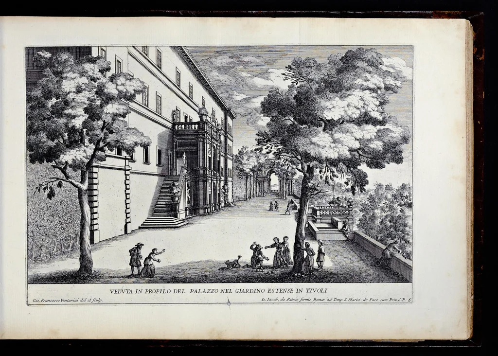 An illustration from Le fontane di Roma nelle piazze e lvoghi pvblici della città : con li loro prospetti, come sono al presente, 1691, leaf 170