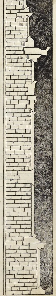 An illustration from Regole generali di architetvra sopra le cinqve maniere de gliedifici : cioe, thoscano, dorico, ionico, corinthio, et composito, con gliessempi dell'antiqvita, che per la magior parte concordano con la dottrina di Vitrvvio, 1537, leaf 136
