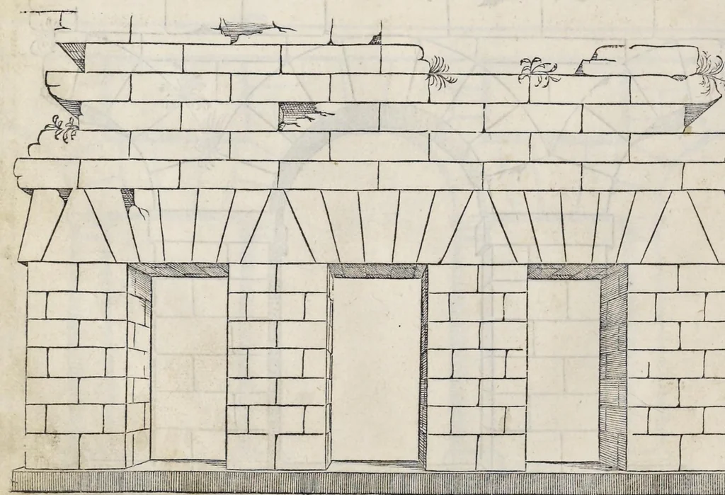 An illustration from Regole generali di architetvra sopra le cinqve maniere de gliedifici : cioe, thoscano, dorico, ionico, corinthio, et composito, con gliessempi dell'antiqvita, che per la magior parte concordano con la dottrina di Vitrvvio, 1537, leaf 31