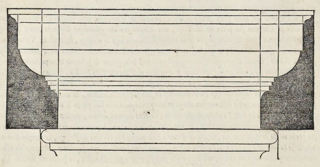 An illustration from Regole generali di architetvra sopra le cinqve maniere de gliedifici : cioe, thoscano, dorico, ionico, corinthio, et composito, con gliessempi dell'antiqvita, che per la magior parte concordano con la dottrina di Vitrvvio, 1537, leaf 37