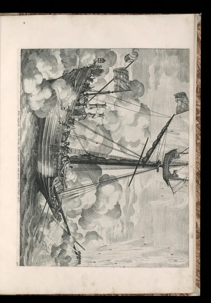 An illustration from Serenissimi principis Ferdinandi Hispaniarum infantis S.R.E. cardinalis triumphalis introitus in Flandriae metropolim Gandauum, 1636, leaf 140