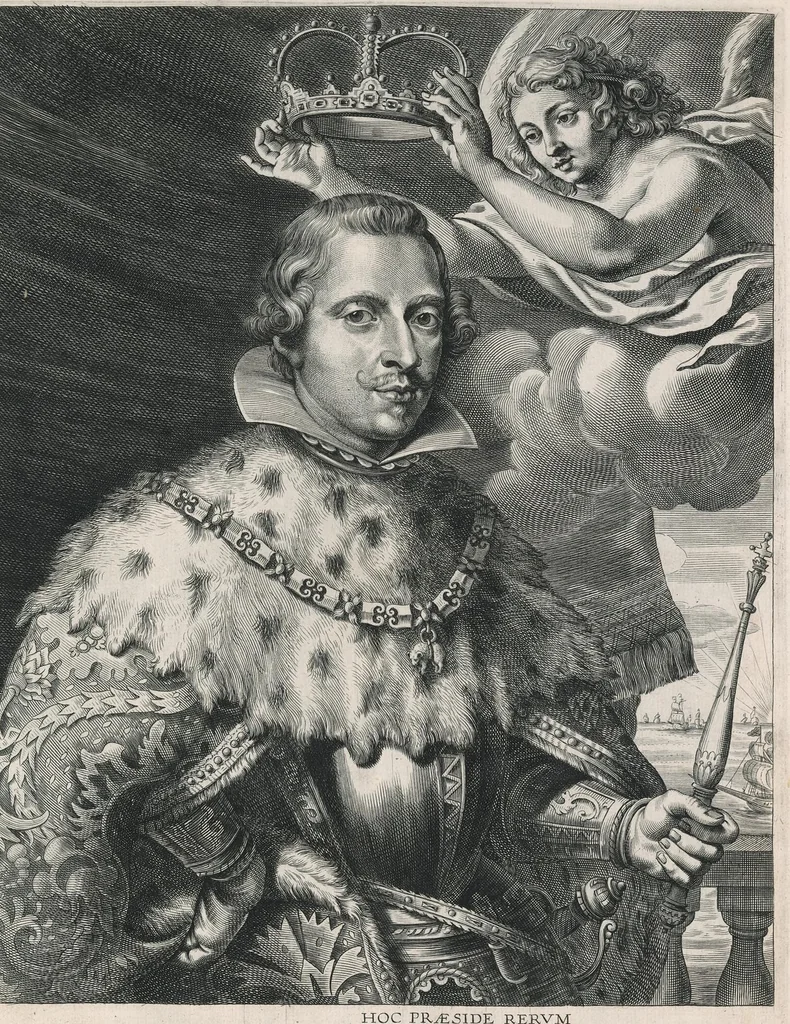 An illustration from Serenissimi principis Ferdinandi Hispaniarum infantis S.R.E. cardinalis triumphalis introitus in Flandriae metropolim Gandauum, 1636, leaf 8