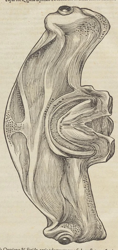 An illustration from Historiæ animalivm ..., 1551, leaf 1299