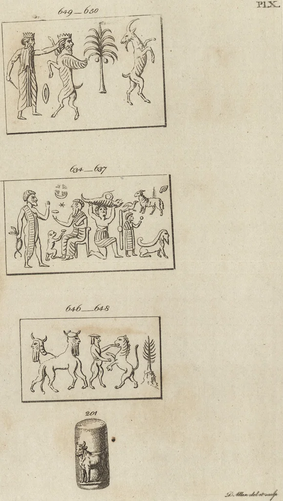 An illustration from A descriptive catalogue of a general collection of ancient and modern engraved gems, cameos as well as intaglios, taken from the most celebrated cabinets in Europe and cast in coloured pastes, white enamel, and sulphur, by James Tassie, modeller, 1791, leaf 412