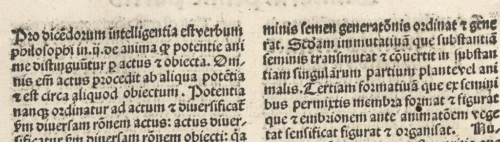 An illustration from Trilogium anime : non solum religiosis verũetiã secularibus, predicatoribus, cõfessoribus, contemplantibus et studentibus lumẽ intellectus et ardorem affectus amministrans, leaf 81