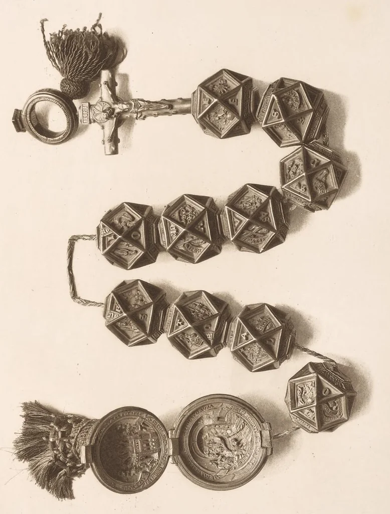 An illustration from Musée national du Louvre : donation de M. le Baron Adolphe de Rothschild, 1902, leaf 108