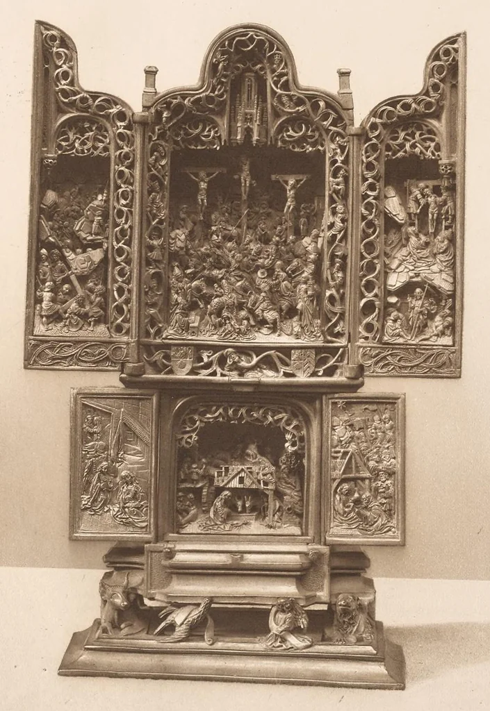 An illustration from Musée national du Louvre : donation de M. le Baron Adolphe de Rothschild, 1902, leaf 110