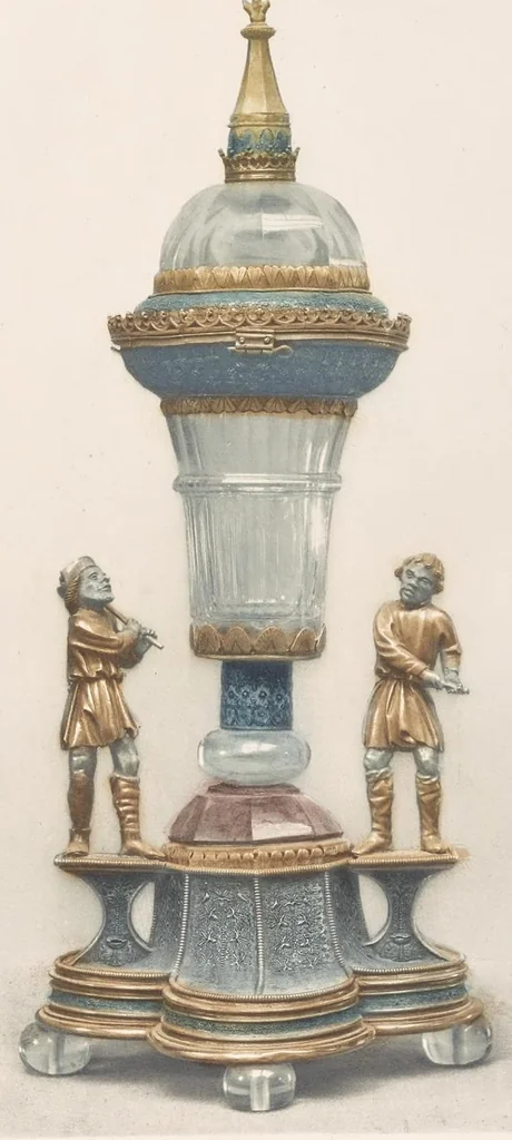 An illustration from Musée national du Louvre : donation de M. le Baron Adolphe de Rothschild, 1902, leaf 64
