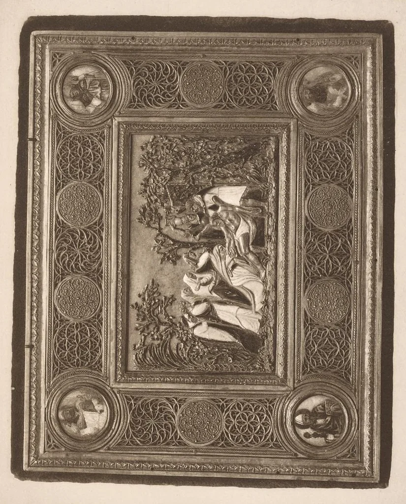 An illustration from Musée national du Louvre : donation de M. le Baron Adolphe de Rothschild, 1902, leaf 74