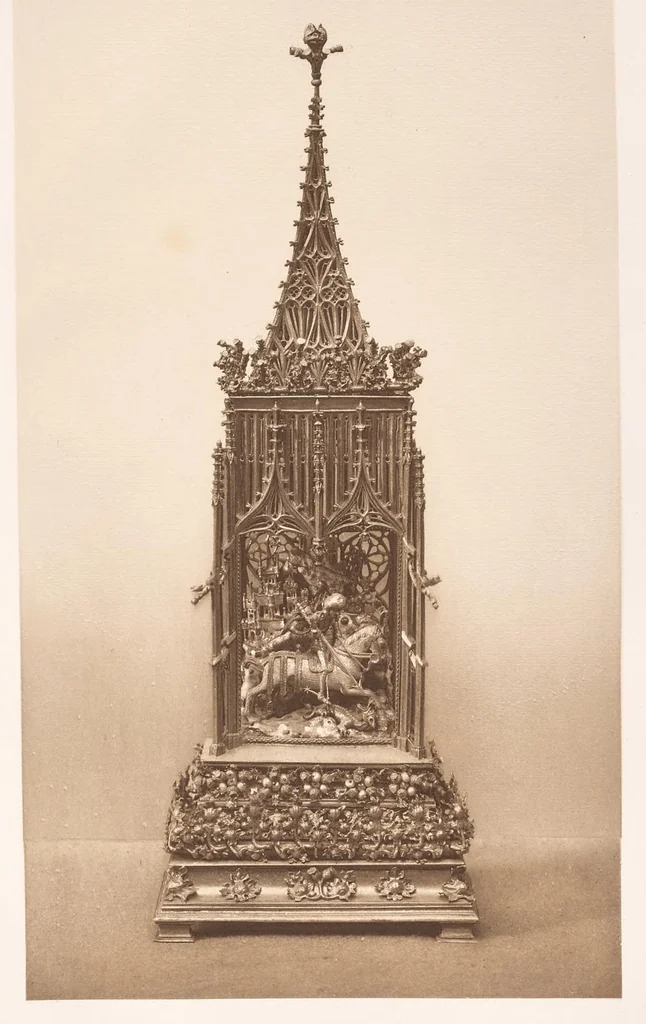 An illustration from Musée national du Louvre : donation de M. le Baron Adolphe de Rothschild, 1902, leaf 88