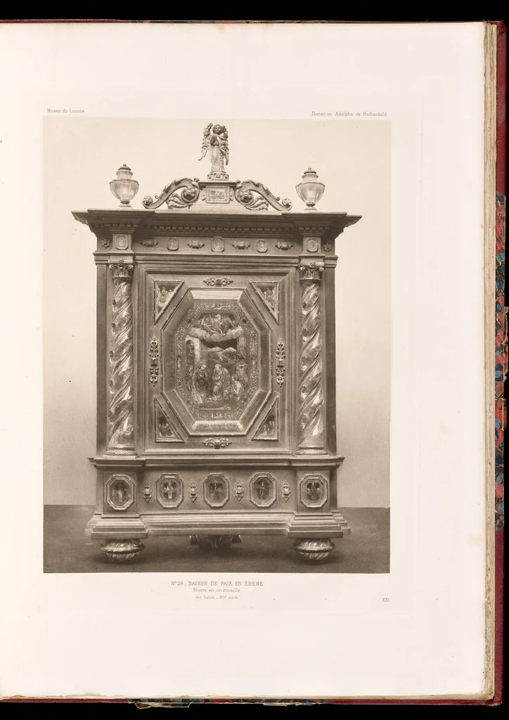 An illustration from Musée national du Louvre : donation de M. le Baron Adolphe de Rothschild, 1902, leaf 94
