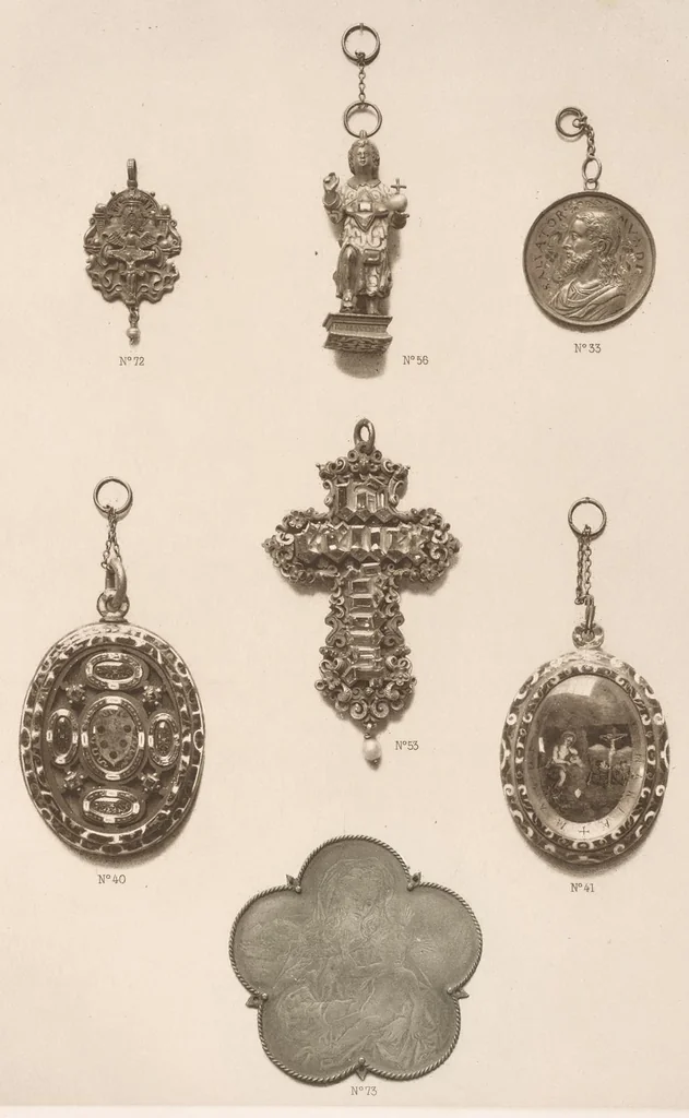 An illustration from Musée national du Louvre : donation de M. le Baron Adolphe de Rothschild, 1902, leaf 98