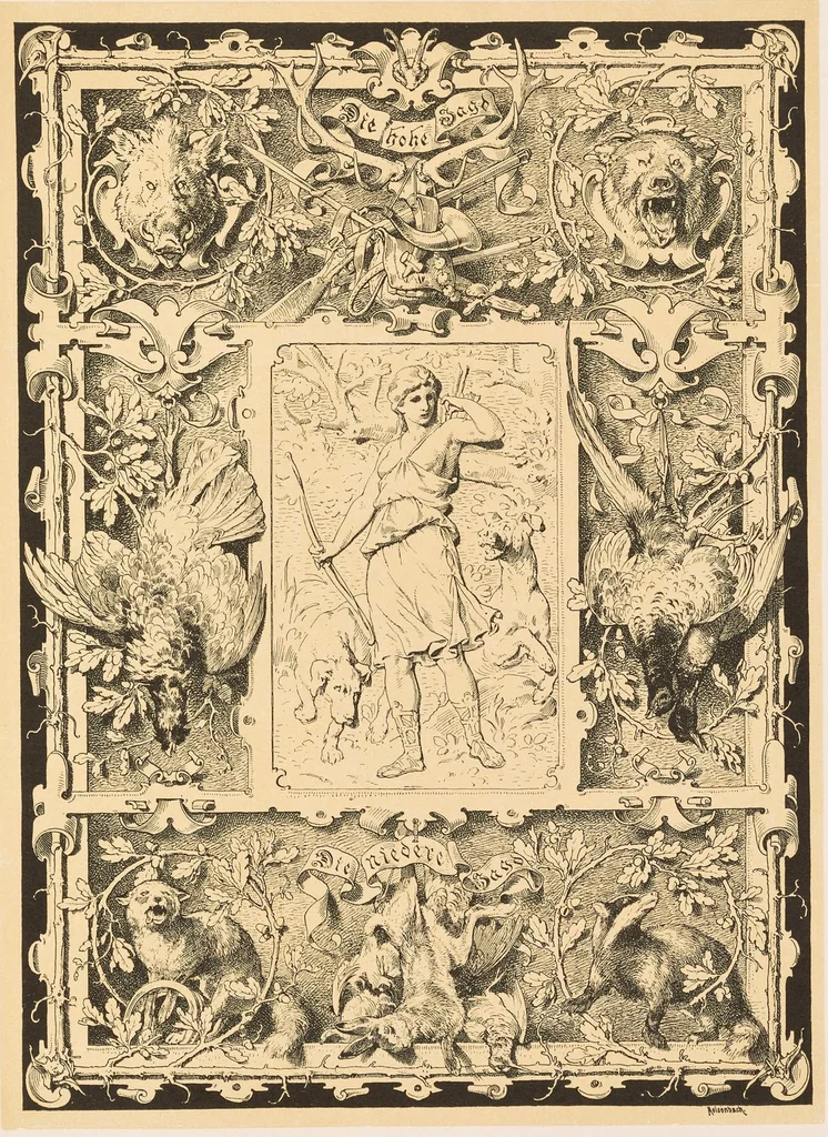An illustration from Allegorien und Embleme, 1882, leaf 234