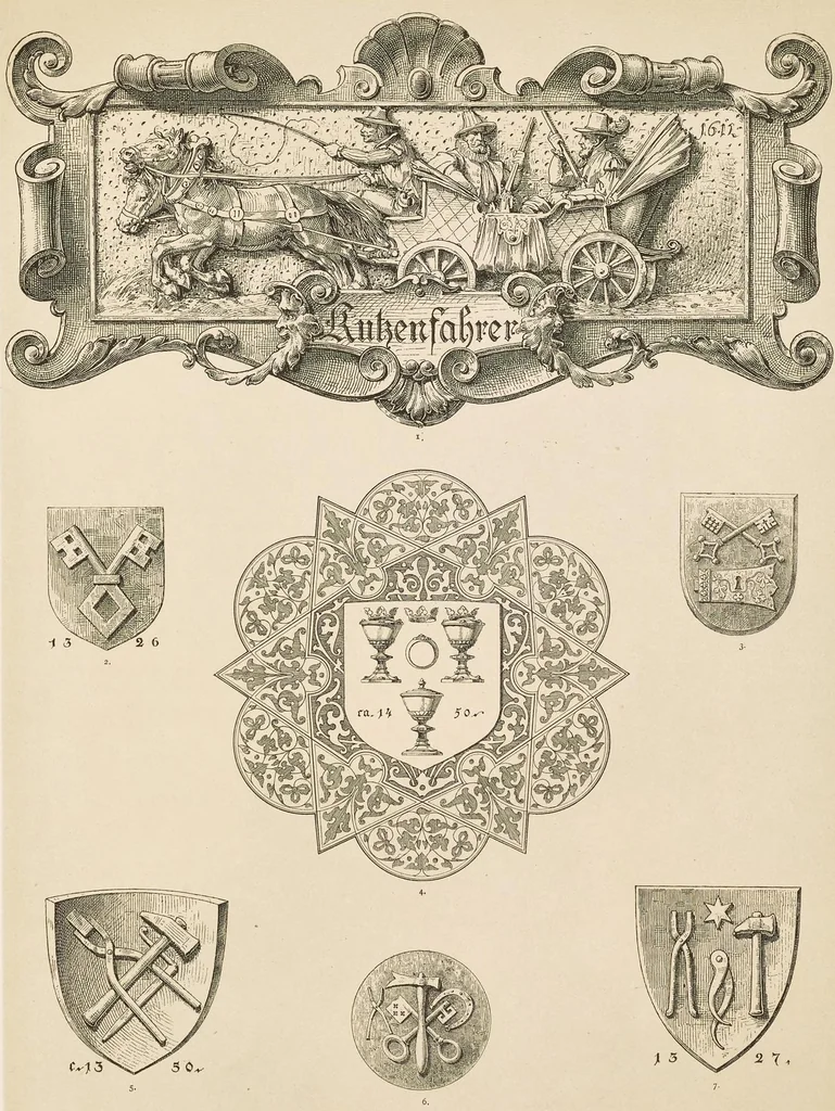 An illustration from Allegorien und Embleme, 1882, leaf 24